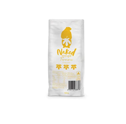 Naked Syrups Turmeric Powder by Providore & Co - A blend of turmeric, spices, pepper, and organic coconut blossom sugar, ideal for hot or cold applications