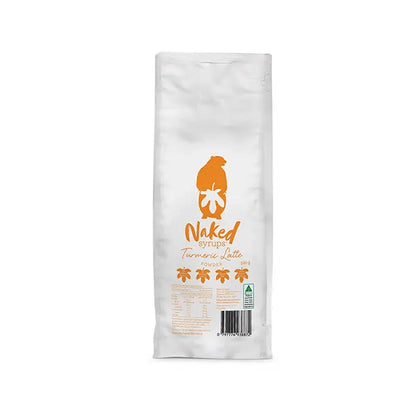 Naked Syrups Turmeric Latte Powder - A harmonious blend of spices and sweetness, perfect for creating an authentic turmeric latte in both hot and cold beverages