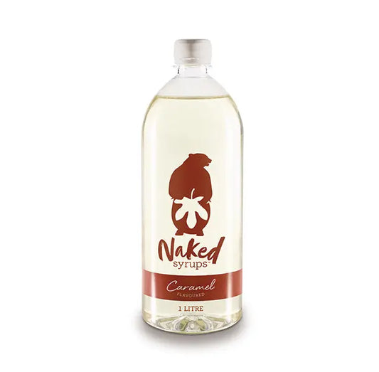 Naked Syrups Caramel Flavourings by Providore & Co - Enjoy the rich, buttery caramel taste with natural flavors and no added color