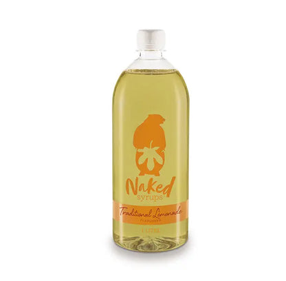 Naked Syrups Traditional Lemonade by Providore & Co - Crafted from real Australian lemon pulp, perfect for sodas, cocktails, or iced teas